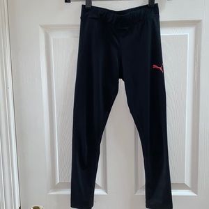 Puma leggings. Girls Size S (7)
